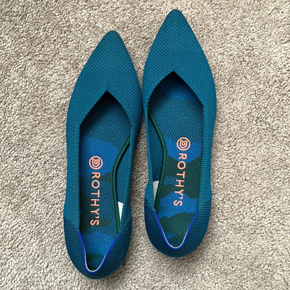 Rothy’s Deep Teal Points